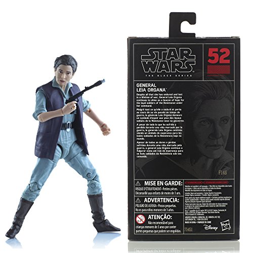 Star Wars The Black Series Episodio 8 General Leia Organa, 6 Pulgadas