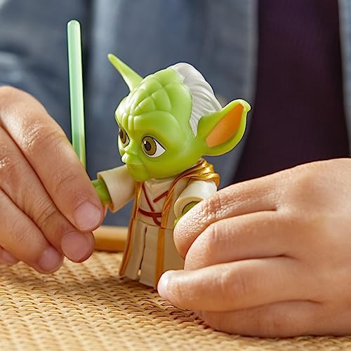 Star Wars Young Jedi Adventures, Figura Yoda, Juguetes niños (Hasbro F8005)