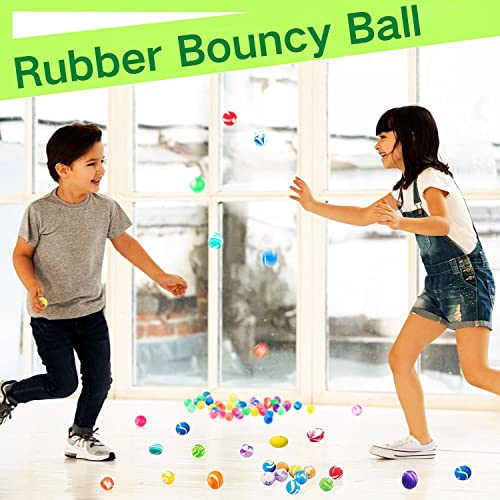 Steemjoey 30 Piezas Bolas Rebotadoras Mini Goma, 20mm Bouncy Balls Pelota de Goma Party Bag Filler para Niños Cumpleaños Y Fiestas Navideñas