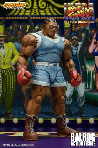 Storm Collectibles Figura de acción Balrog Ultra Street Fighter II: The Final Challengers Balrog escala 1/12