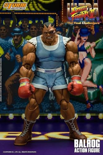 Storm Collectibles Figura de acción Balrog Ultra Street Fighter II: The Final Challengers Balrog escala 1/12