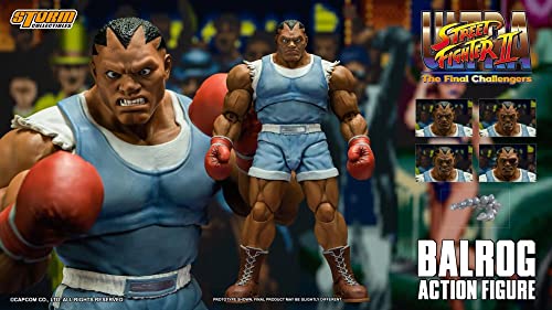 Storm Collectibles Figura de acción Balrog Ultra Street Fighter II: The Final Challengers Balrog escala 1/12