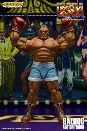 Storm Collectibles Figura de acción Balrog Ultra Street Fighter II: The Final Challengers Balrog escala 1/12