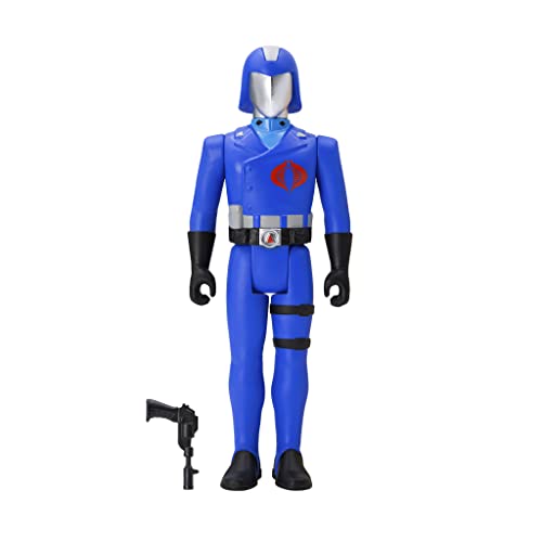 Super 7 G.I. Joe Reaction Wave 1 - Cobra Commander, Multicolor (RE-GIJOW1A-CCO-)