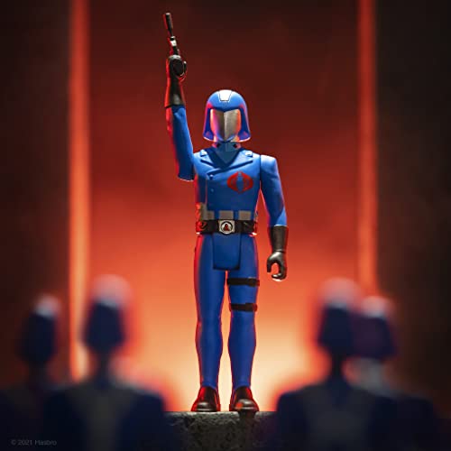 Super 7 G.I. Joe Reaction Wave 1 - Cobra Commander, Multicolor (RE-GIJOW1A-CCO-)