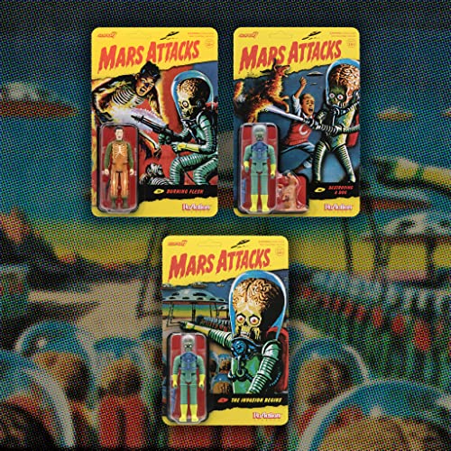 SUPER7 - Mars Attacks - Esqueleto Humano ardiente