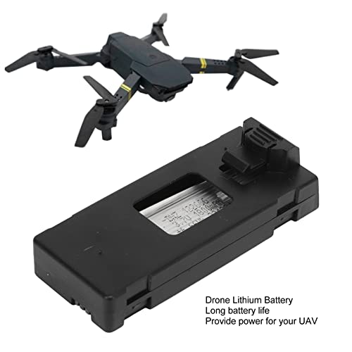 Sxhlseller Batería de litio de 3,7 V 1800 mAh para dron, 5 piezas RC Drone Batería de litio de repuesto con cable de carga 5 en 1 para E88 E88PRO LsE525 E525 PRO, control remoto portátil, modelo de