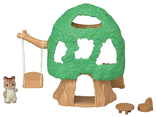 SYLVANIAN FAMILIES - 5318 - Casa del Árbol para Bebés + 5333 La Noria De Los Bebés