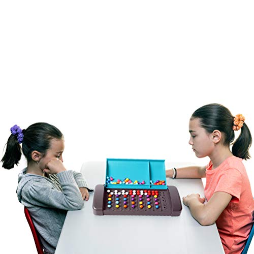 Syrisora Mastermind Game Mastermind Classical Code Cracking Game Montessori Breaking Mini Juego de Mesa Juguete Educativo Juego de Mesa Divertido Juego de Mesa Interactivo Entre Padres e