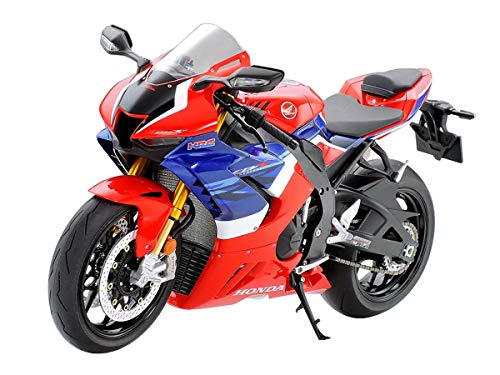 Tamiya-300014138 Fahrzeug Tamiya 1:12 Honda CBR 1000-RR-R Fireblade SP-réplica Fiel, plástico, Hobby, encolado, Kit de modelismo, Montaje, sin Pintar, Color Rojo (14138)