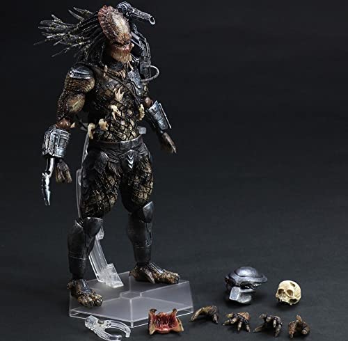 TANGMUER KO Versión Película Predator: Play Arts Predator Action Figure Statue Modelo JIGFLY