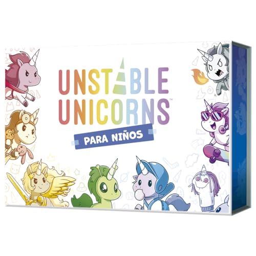 TeeTurtle Unstable Unicorns para niños - Juego de Cartas en Español