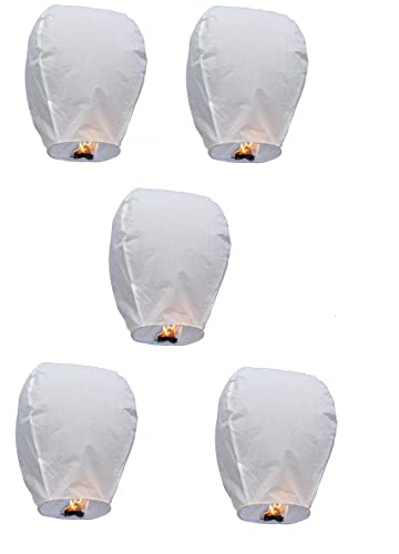 TEMPO DI SALDI 5 x linterna voladora para fiestas bodas eventos mini globo aerostático chino 5 piezas