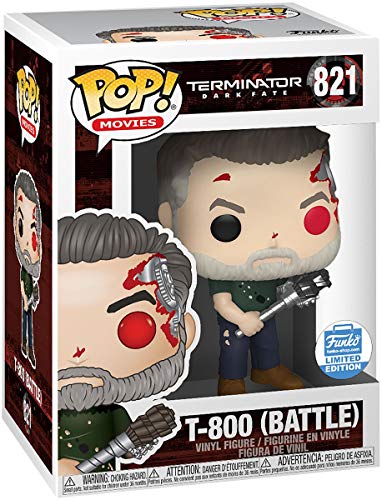 TERMINATOR Funko Pop Movies 821 Dark Fate 43501 T-800 Battle Funko Shop