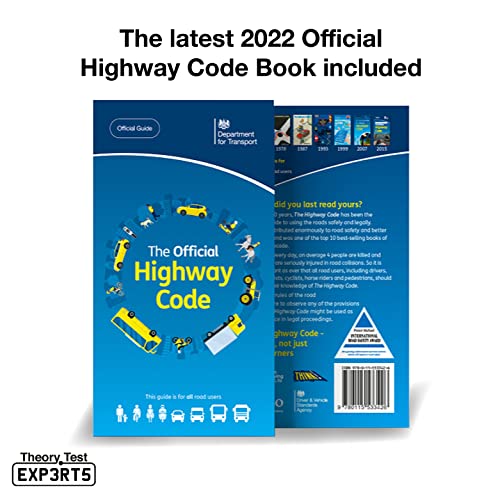 The Highway Code 2022 UK + 128 tarjetas flash de señales de tráfico, creadas por instructores de conducción e impresas en el Reino Unido. Conoce tus señales de tráfico y pasa tu prueba de teoría.