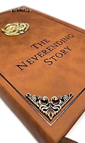 thecostumebase The Neverending Story Book Auryn Bastian Atreyu - Réplica de novela marrón