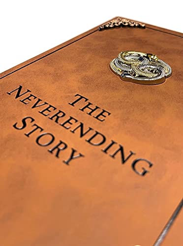 thecostumebase The Neverending Story Book Auryn Bastian Atreyu - Réplica de novela marrón