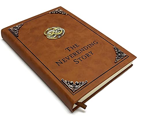 thecostumebase The Neverending Story Book Auryn Bastian Atreyu - Réplica de novela marrón