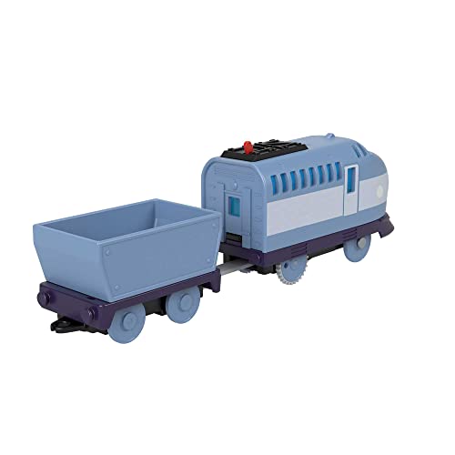 Thomas & Friends Fisher-Price Kenji Motor motorizado, Tren de Juguete Alimentado por batería para niños preescolares a Partir de 3 años