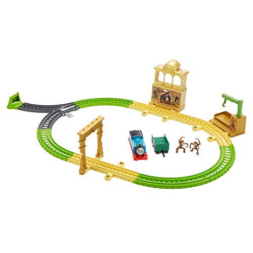 Thomas & Friends FXX65 Trackmaster Monkey Palace - Juego de Palacio, Multicolor