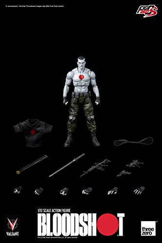 ThreeZero - Valiant - FigZero S Bloodshot 1/12 Scale Action Figure (Net)