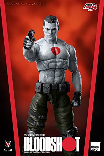 ThreeZero - Valiant - FigZero S Bloodshot 1/12 Scale Action Figure (Net)