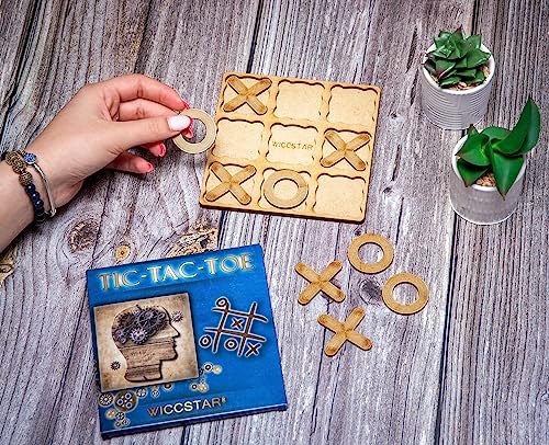 Tic TAC Toe XOXO - Juego para la Familia, Sala de Estar y Mesa de café