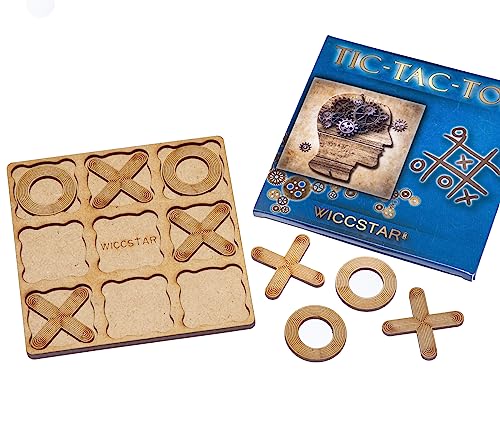 Tic TAC Toe XOXO - Juego para la Familia, Sala de Estar y Mesa de café