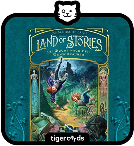 tigermedia- tigercard - País de Las Historias: La Tierra Mágica 1 – La búsqueda de la Magia de los Deseos, Multicolor, Das magische (Land of Stories) (Tiger Media Deutschland GmbH 4192)