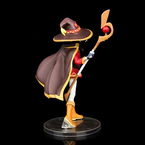 Tongyundacheng KonoSuba: ¡La bendición de Dios en este maravilloso mundo! Figura de acción Megumin PVC Modelo coleccionable Decoración de escritorio 20cm