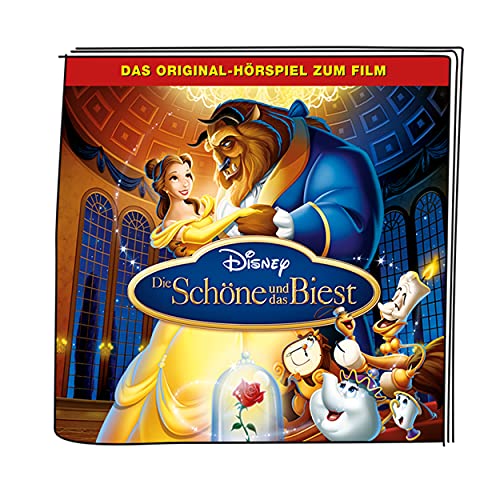 tonies Figura de música para Caja Toniebox de Disney – La Bella y la Bestia, Juego de Sonido Original para niños a Partir de 4 años, Tiempo de reproducción Aprox. 59 Minutos