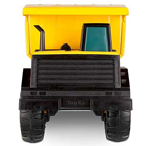 Tonka Steel Classics Gran camión basculante, Juguete de construcción, vehículos de Juguete para Juego Creativo, camión basculante Grande, Regalo para niños y niñas a Partir de 3 años