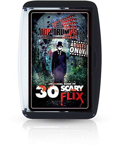 Top Trumps Guía no Oficial de los 30 Mejores Juegos de Cartas Scary Flix