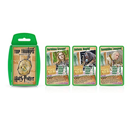 Top Trumps Juego de Cartas de Harry Potter y Las Reliquias de la Muerte Parte 1 Specials