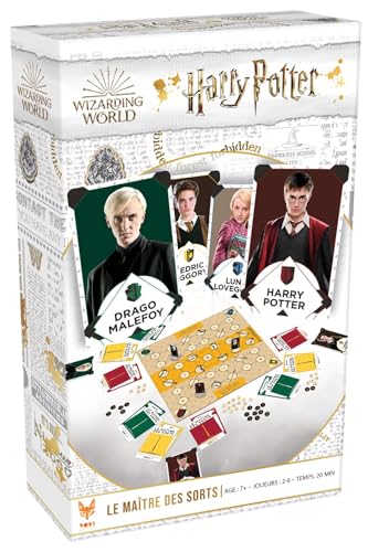 Topi Games Harry Potter – El Maestro de los Hechizos – Juego de Mesa – Juego de Cartas – Familia a Partir de 7 años – 2 a 6 Jugadores – HP-LV-1039001