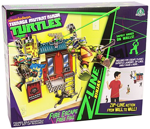 TORTUGAS NINJA - Playset Z Line Escalera de Incendios (Giochi Preziosi 95040)