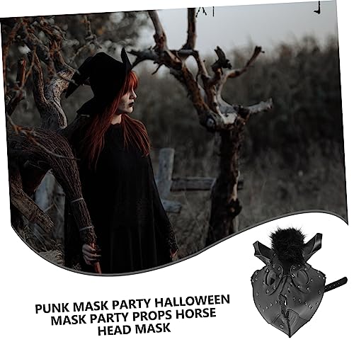 Toyvian 1 Pc Máscara De Cabeza De Caballo Traje Máscaras De Terror De Halloween Jinete Bojack Disfraz De Dr Plaga Disfraz De Novedad Perdición Los Angeles Rostro Planchar