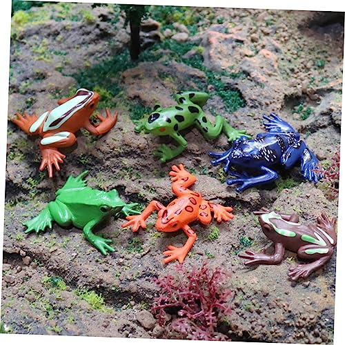 Toyvian Juguetes De Reptiles 4 Juegos De Modelos De es Salvajes es En Miniatura Juguetes para Niños Juguetes Educativos para Niños Figuritas De es Africanos Juguetes De Lagarto De