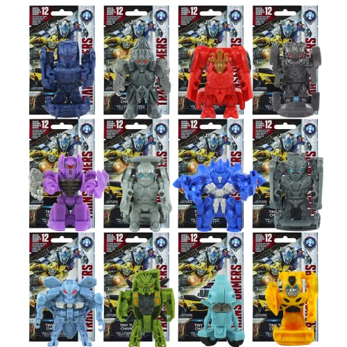 Transformers Tiny Turbo Changers 2 "5 cm Serie 2 Ciego Bolsa Figuras Identificadas Set completo de 12