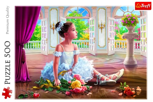 Trefl-Eine Kleine Ballerina 500 Piezas, Adultos y niños a Partir de 10 años Puzzle, Color pequeña Bailarina