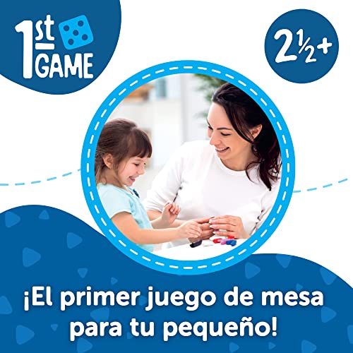 Trefl - Little Builder, Primer Juego de Mesa - Juego de Mesa para los más pequeños, Construir con Bloques, Juego cooperativo para niños pequeños, Elementos Grandes, Aprender Jugando, 02342