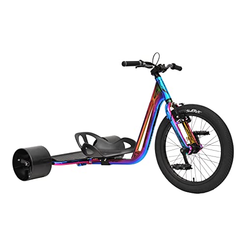 Triad Underworld 4 Drift Trike - Vehículo divertido de 20 pulgadas en Electric Neo/Black Oilslick