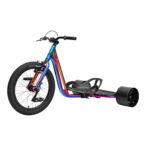 Triad Underworld 4 Drift Trike - Vehículo divertido de 20 pulgadas en Electric Neo/Black Oilslick