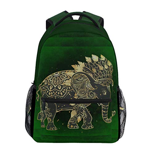 Tribu Elefante Rey Mochila de Estudiantes Hombro Mochilas para Viajes Escolar Niños Niñas