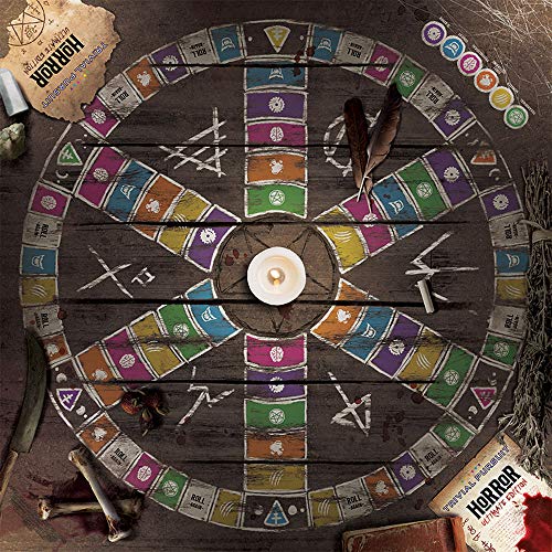 Trivial Pursuit Horror Ultimate Edition | Juego de Trivia de terror con 1800 preguntas de películas y libros de terror clásicos | Juego de mesa de colección para los fans de las películas de terror