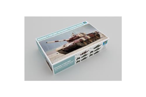 Trumpeter 09555 - Maqueta de avión Ruso T-72B1 MBT (con Contacto 1 Reactive Amor)