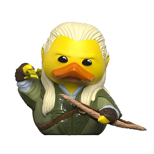 TUBBZ Figura Coleccionable de Pato de Goma de Vinilo Legolas de edición en Caja, mercancía Oficial del Señor de los Anillos, TV, películas y Videojuegos