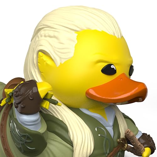 TUBBZ Figura Coleccionable de Pato de Goma de Vinilo Legolas de edición en Caja, mercancía Oficial del Señor de los Anillos, TV, películas y Videojuegos