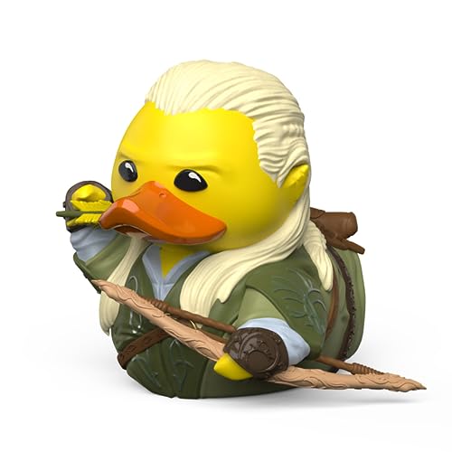 TUBBZ Figura Coleccionable de Pato de Goma de Vinilo Legolas de edición en Caja, mercancía Oficial del Señor de los Anillos, TV, películas y Videojuegos