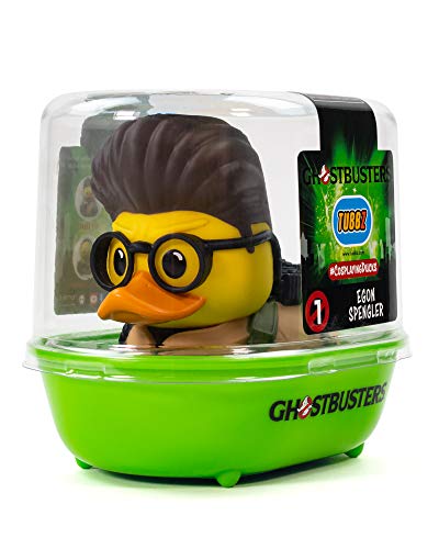 TUBBZ Pato de baño Coleccionable - Figura Tubbz Los Cazafantasmas - Figura Egon, Figura Coleccionable Los Cazafantas - Producto con Licencia Oficial, TBZ-GB-1